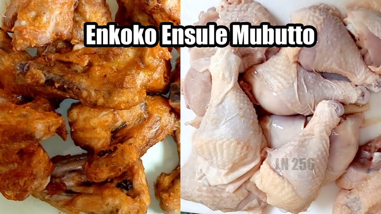 How to Make Fried Chicken Tuyige Okufumba Enkoko Ensule Mubutto - YouTube