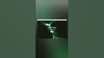 Replicate Neural Noise WEBGL Effect Of Framer University Done On Wix Studio #framermotion #webgl