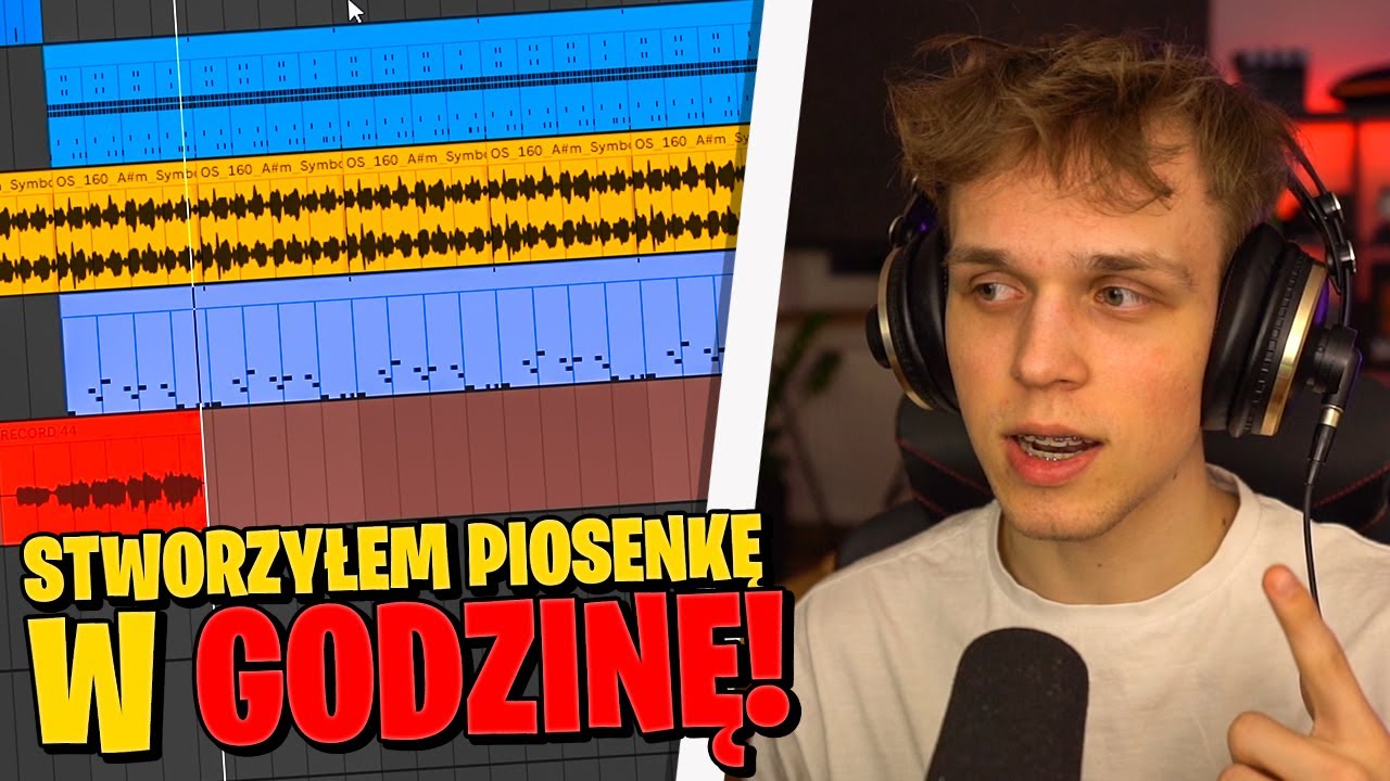 Stworzyłem PIOSENKĘ od ZERA w 1 GODZINĘ!