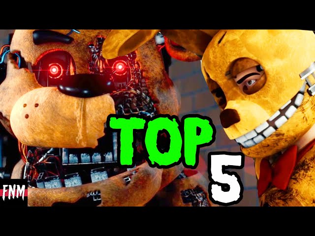 TOP 5 FNAF SONGS ANIMATIONS (2023 Five Nights Music) class=