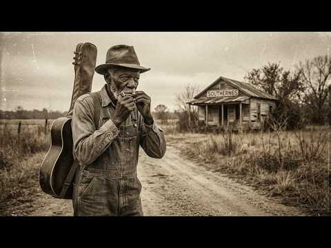 Gritty Acoustic Mississippi | Delta Blues 1930s | Cottonfield Echoes & Midnight Dust