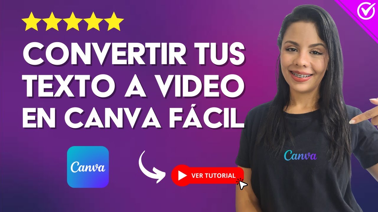 Cómo Convertir TEXTO en VIDEO con IA de CANVA 2025 | 🎬 Multiplica tu ...