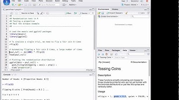 Randomization test for one proportion in R