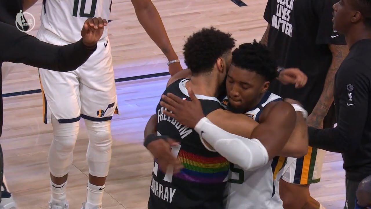 Jamal Murray vs Donovan Mitchell / 2020 Playoffs 1 Round Game 17