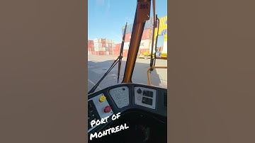 Port Of Montreal - Terminal Cast - Waiting To Unload Box
