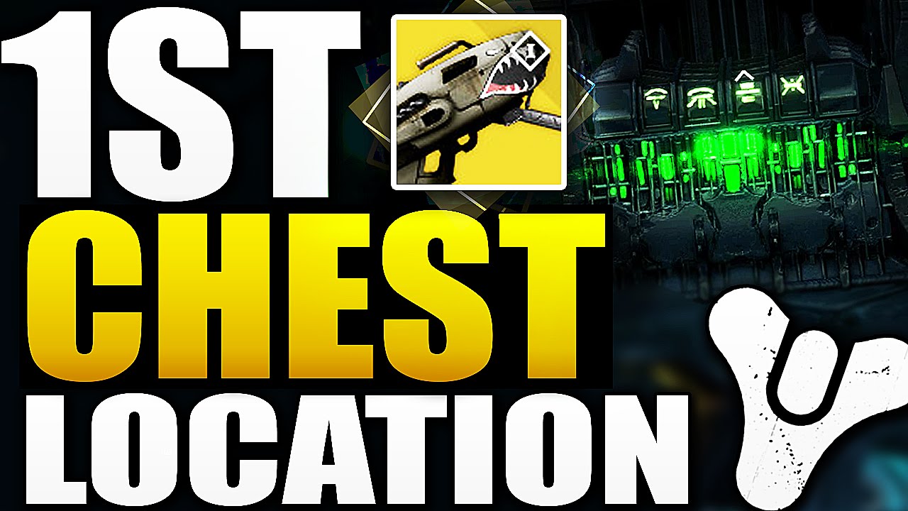 Destiny - CROTAS END "1ST CHEST LOCATION" DRAGONSBREATH !!!!