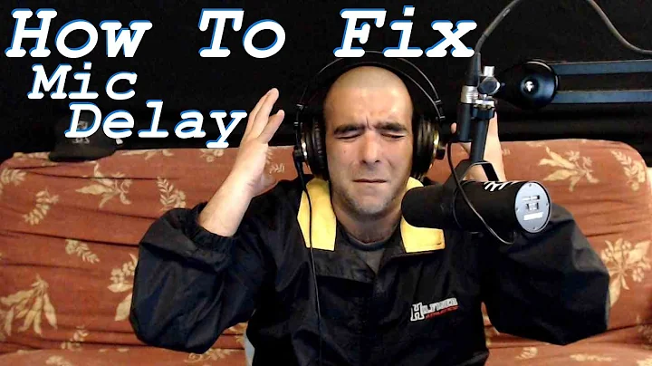 How to fix mic delay in headphones. Audio Interface low latency settings