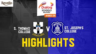 HIGHLIGHTS | S. Thomas' College vs St. Joseph's College - Dialog Schools Rugby League 2023