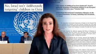 Natasha Hausdorff discusses latest UN report alleging Israel deliberately targeted Gaza children