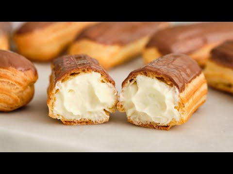 Video: Die leckersten Eclairs zu Hause