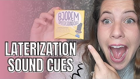 Laterization Sound Cues for Speech Therapy (BJOREM Speech Sound Cues)