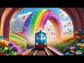 Choo Choo Express on the Rails 🚂 | Fun Train Song for Kids | Exciting Nursery Rhyme Adventure