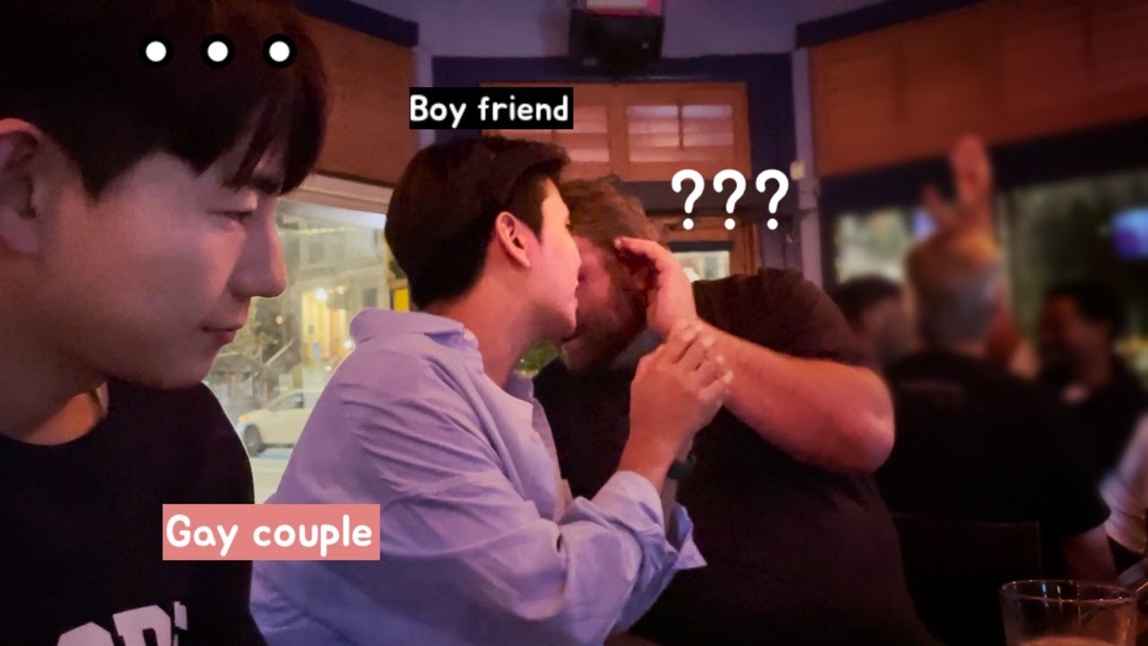 남자친구가 게이바에서 다른남자 데려오더니.. 미국여행🇺🇸