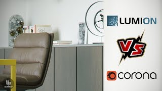 Corona Vs Lumion 3D Head To Head Interior Scene