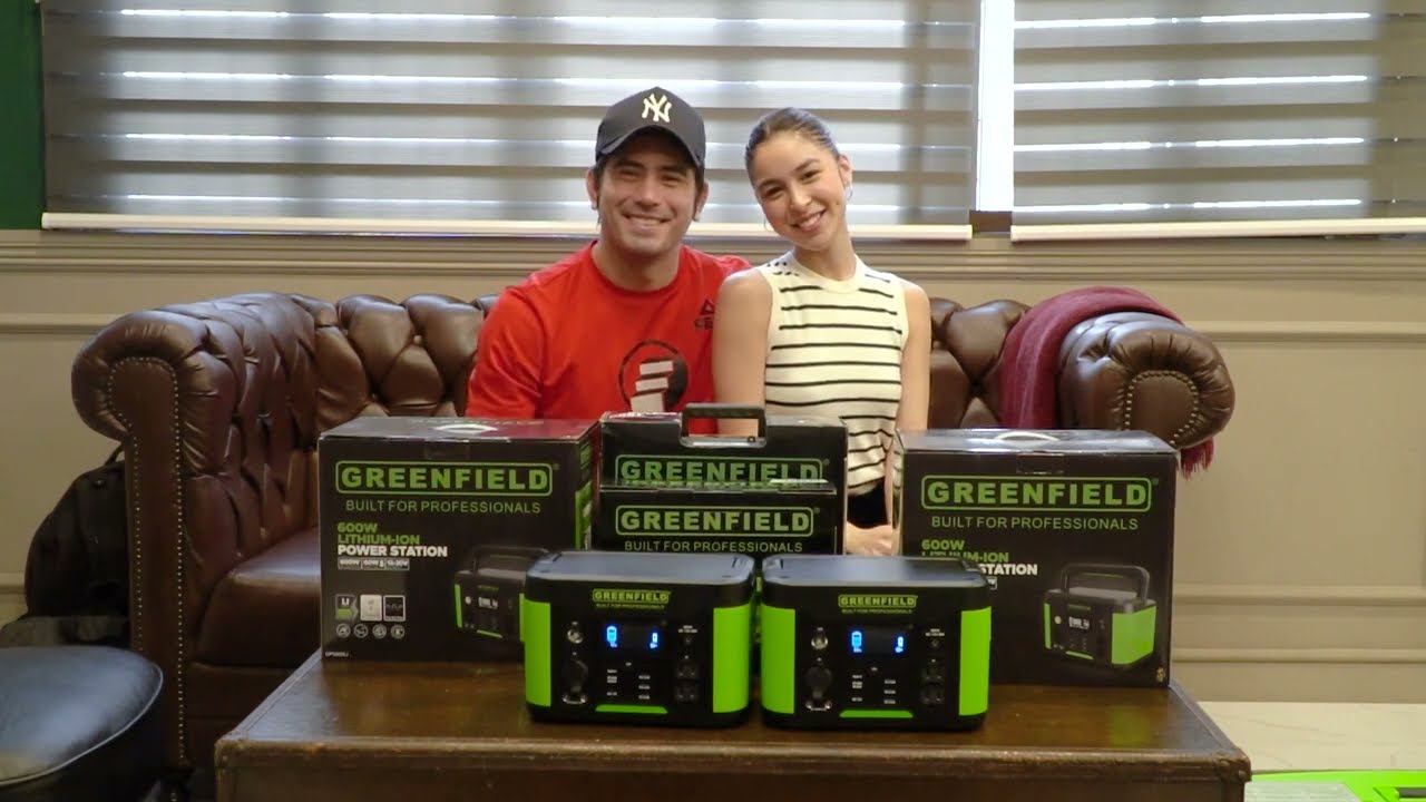 Julia Barretto & Gerald Anderson's Electric Chemistry: Unboxing the Greenfield Power Station.