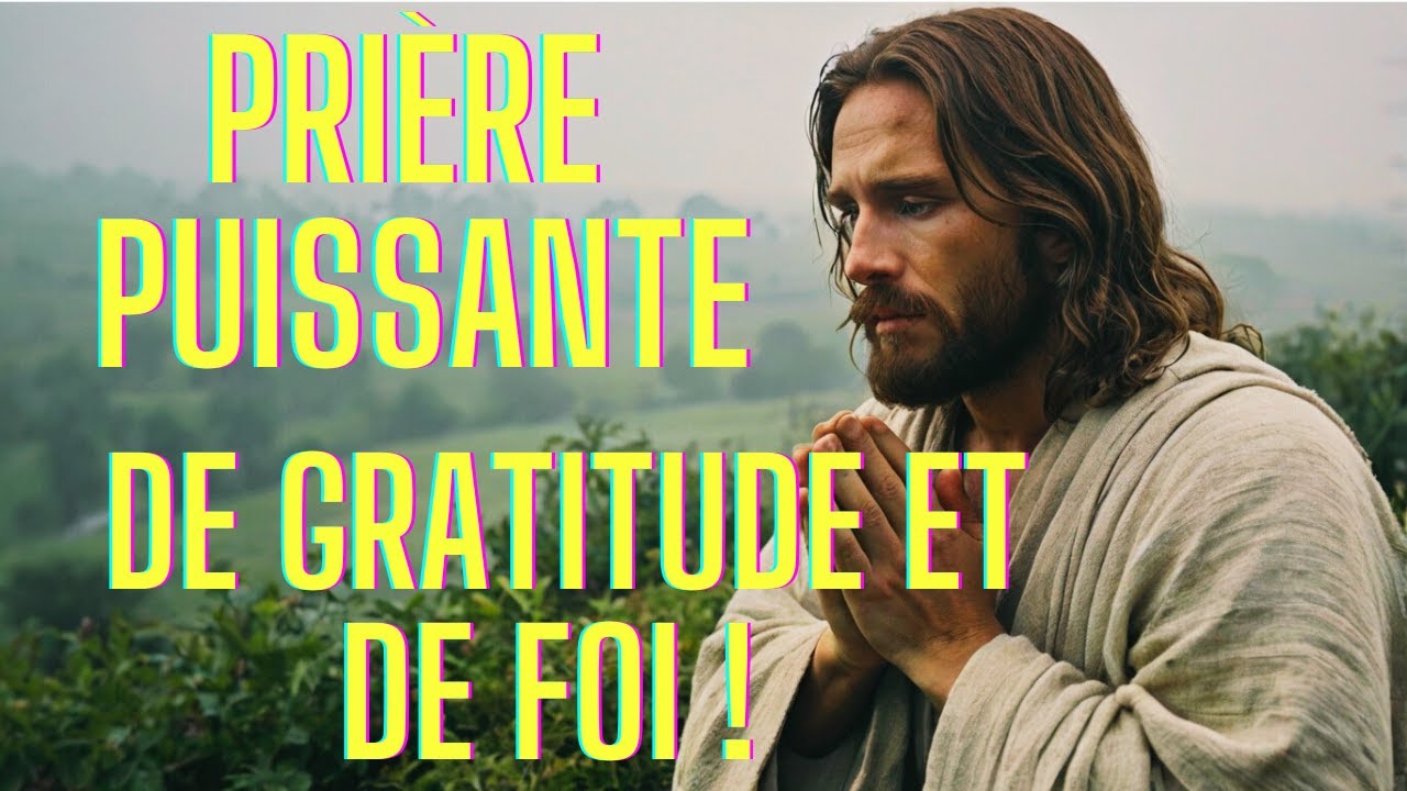 Commencez Votre Journée avec Cette Prière Puissante de Gratitude et de Foi !
