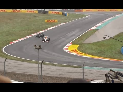 Turkish GP 2021 | Sergio Perez VS Lewis Hamilton | Amateur Footage by Macedonian F1 fans