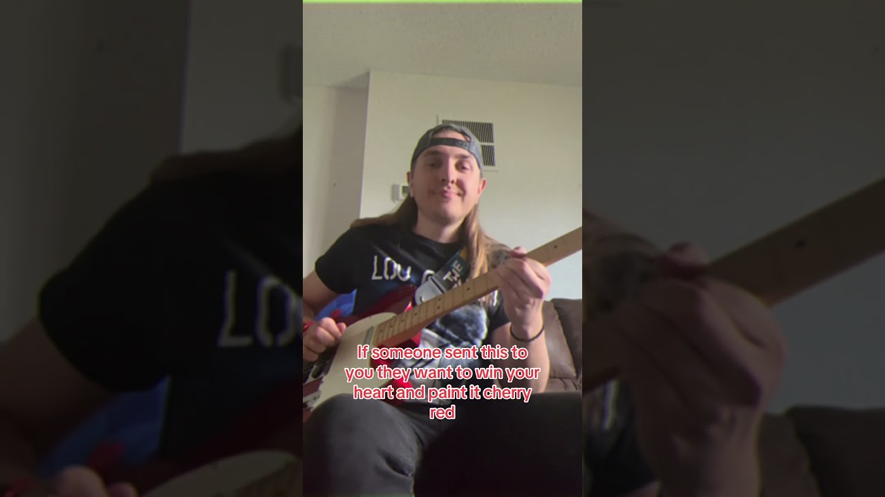 It’s either cherry red or midnight blue (hbd Lou Gramm) 