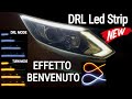 2021 DRL Led Strips New Model, DRL Dinamiche Tutorial Installazione su Qashqai e Tutte le Auto