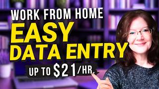 They'll Literally Pay You To Enter Data at Home - Easy Work From Home Data Entry Jobs Hiring Now