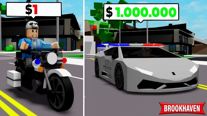 Heronpuppy Polis Arabasını Geliştiriyor! - Roblox Brookhaven