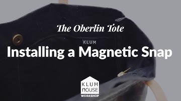 Installing a Magnetic Snap