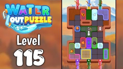 Water Out Puzzle Level 115 Walkthrough