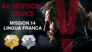 Metal Gear Solid V: The Phantom Pain - All Mission Tasks (Mission 14 - Lingua Franca) screenshot 4