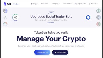 Tokensets Review - Passive Crypto Investing With Smart Contracts