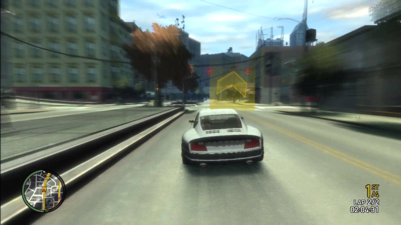 GTA IV Race #8 - Don't Look Down - YouTube