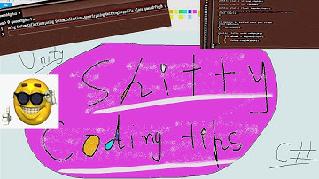Shitty Coding Tips for C# Unity (become a Pro GameDev)