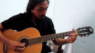 Kundagowra Carnatic Indian Classical Geetham on Guitar Raga Malahari