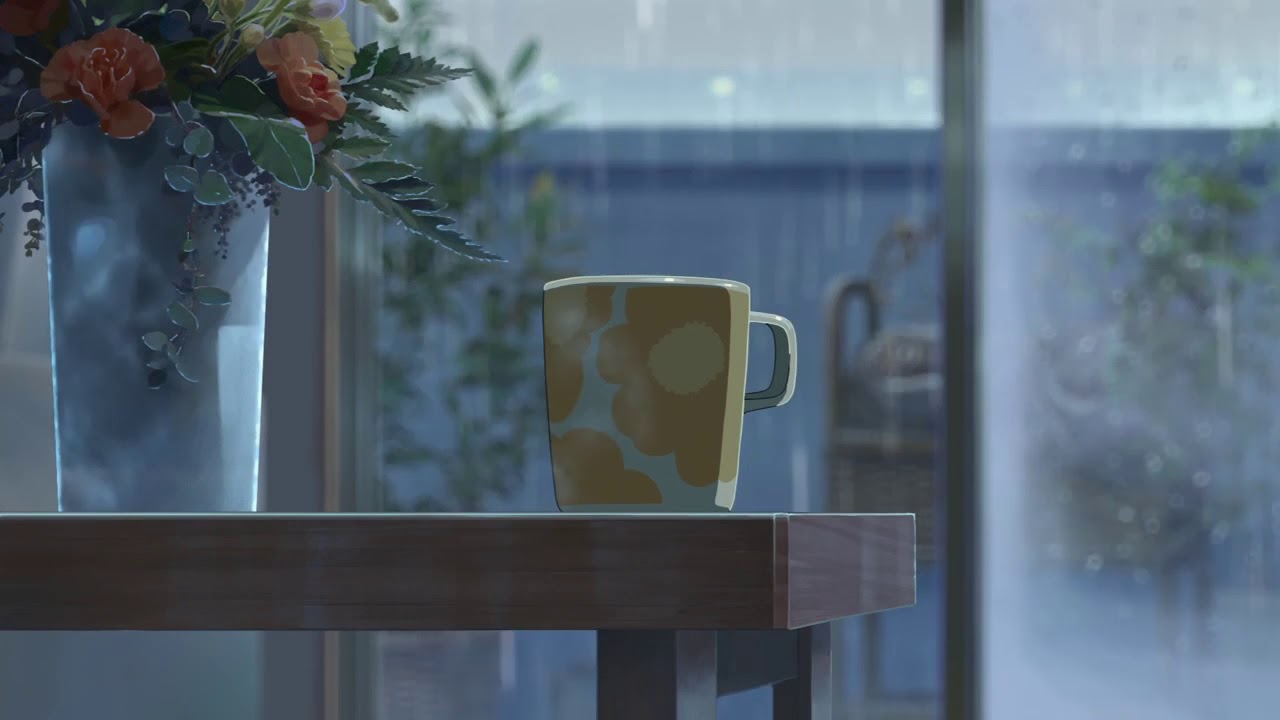 Dancing In The Moonlight but it's in another room and it's raining