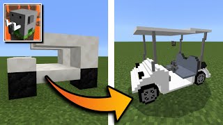 How to Make a WORKING Golf Buggy in Craftsman: Building Craft