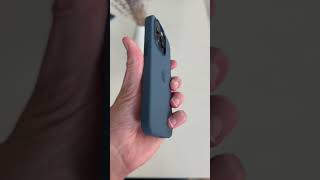 Iphone 14 Pro Silicone Case In Storm Blue Is 