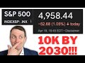 Sp 500 at 10k by 2030 no matter interest rates