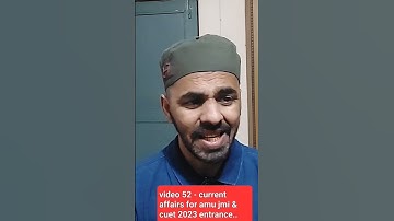 amu jmi mba Ballb Ba Bcom 11th entrance current affairs 2023