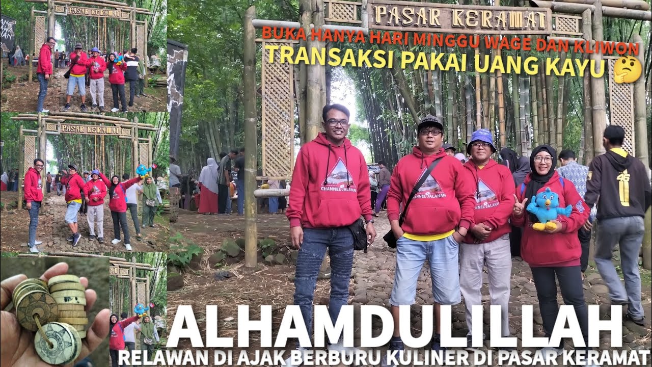 ALHAMDULILLAH RELAWAN DI AJAK FANS BERBURU KULINER DI PASAR KERAMAT PACET MOJOKERTO