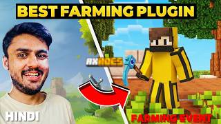 Best Minecraft Harvester Hoe Plugin 2026 | AxHoes Plugin Setup | Levelling & Prestige