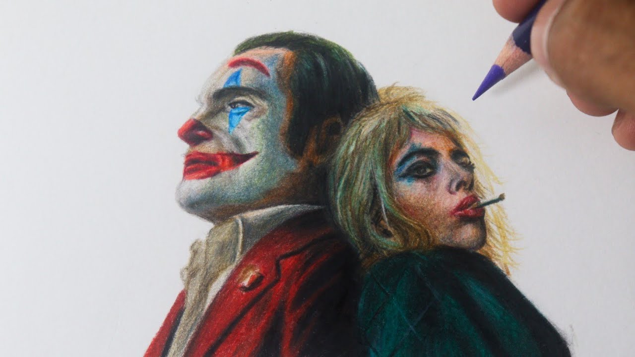 Coringa E Arlequina Adoram Desenhar Zeta Project By Denis — Desenho