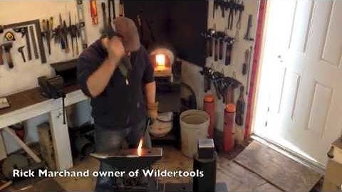 Forging - Demonstrating Hammer Technique (Part 3 of 3)