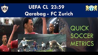 Quick Soccer Metrics Uefa Cl 2359 Qarabag - Fc Zurich