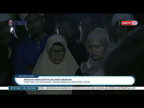 5 OKT 2026- BPG - JENAZAH IRENE SOFIYA SELAMAT DIKEBUMI: LEBIH 100 AHLI KELUARGA, RAKAN & GURU HADIR