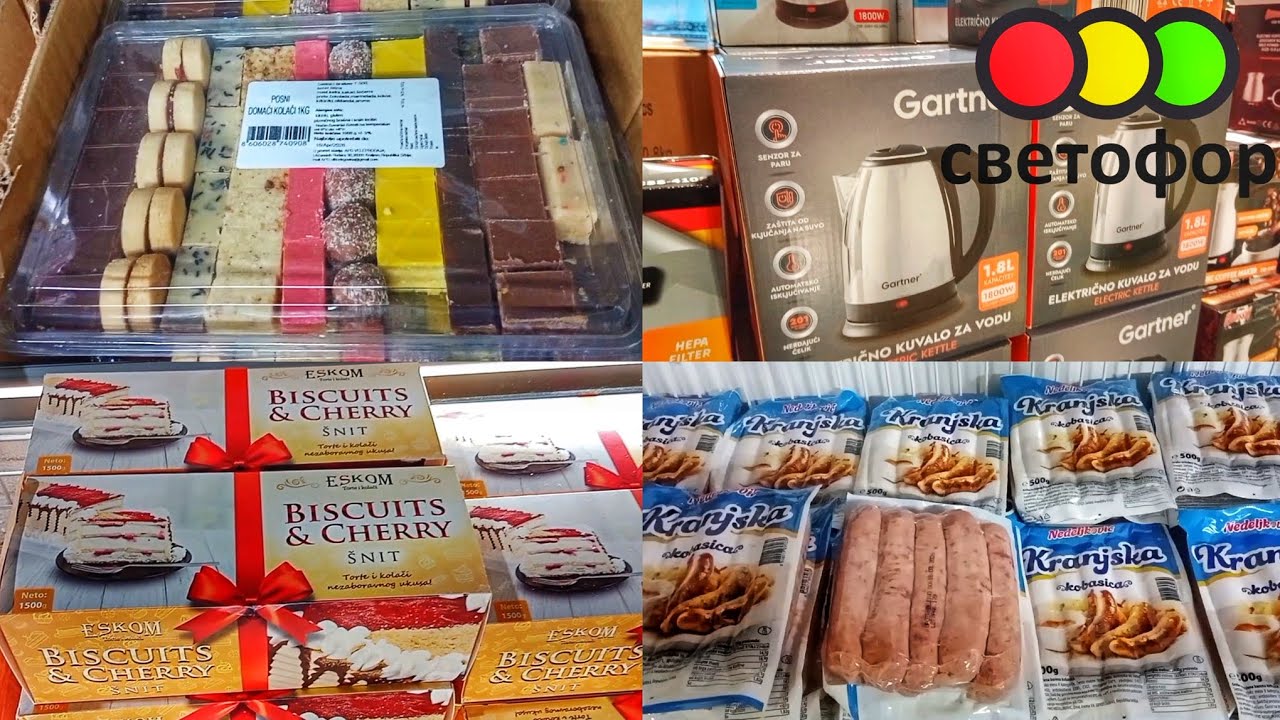 Svetofor Market Najpovoljnije Cene - Novi Proizvodi i Akcije, Cene Dodatno Snižene #svetofor #srbija