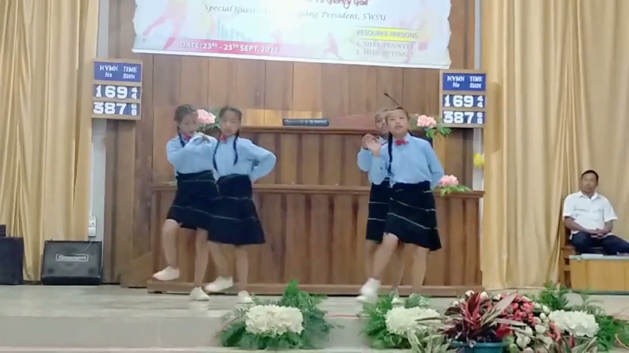 Choreography (Polok) Competition Study commitee. Song Title:Hallelujah Manhei Konyak