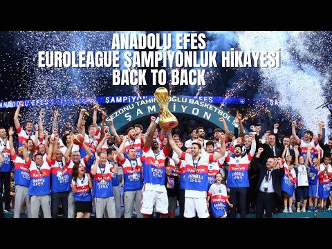 Anadolu Efes Euroleague Şampiyonluk Hikayesi 2022 | BACK TO BACK!🏆