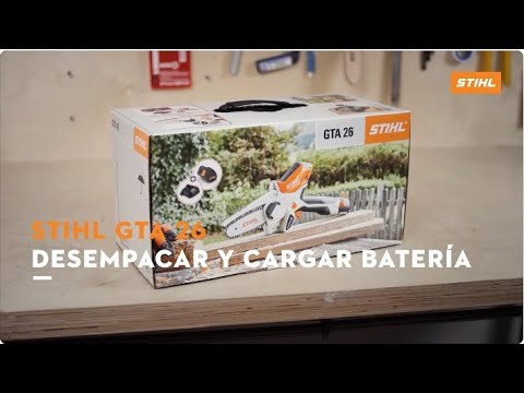 Conoce la mini sierra a batería GTA 26 STIHL 