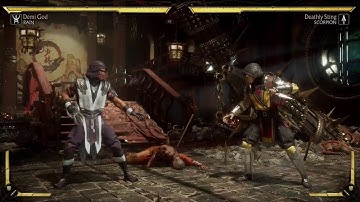 MK11: Rain Gameplay & Character Breakdown
