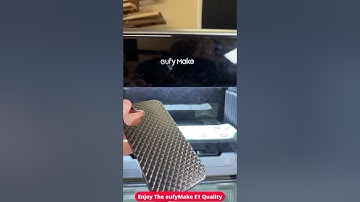 EufyMake E1 UV Printer Creates AMAZING Textured Phone Cases! #shorts #EufyMakeE1 #uvprinter