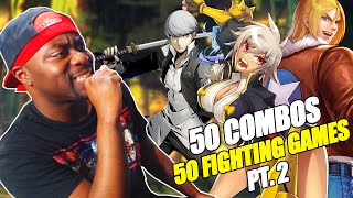 50 COMBOS From 50 DIFFERENT Fighting Games PART 2